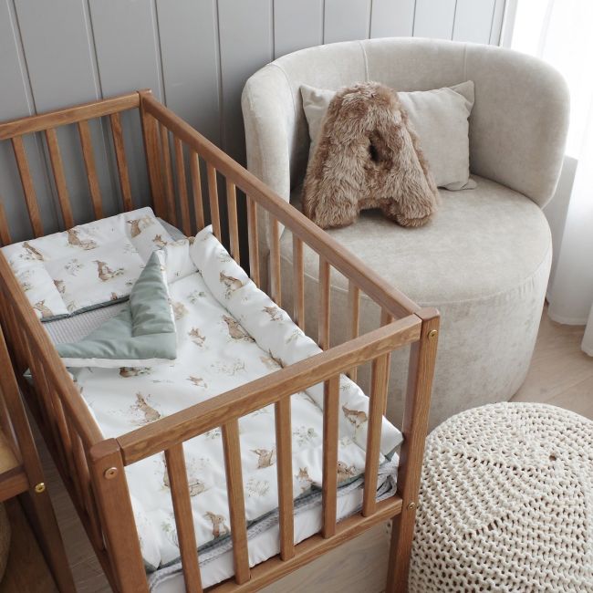 Patut Mic, Co-sleeping Din Lemn, Classic Vintage 90 X 40 Cm Pjbclassicvintage