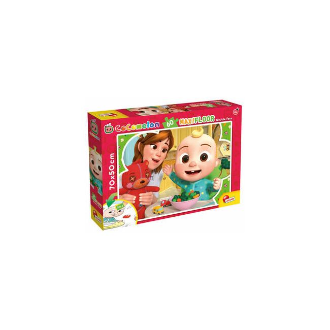 Puzzle de colorat maxi - cocomelon la masa (60 piese)