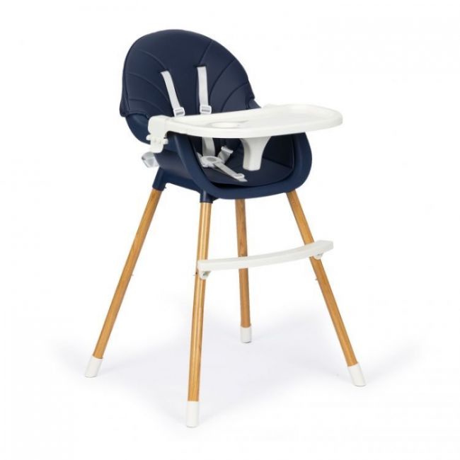 Scaun de masa 2 in 1 ecotoys ha-004 - bleumarin edeediha-004darkblue