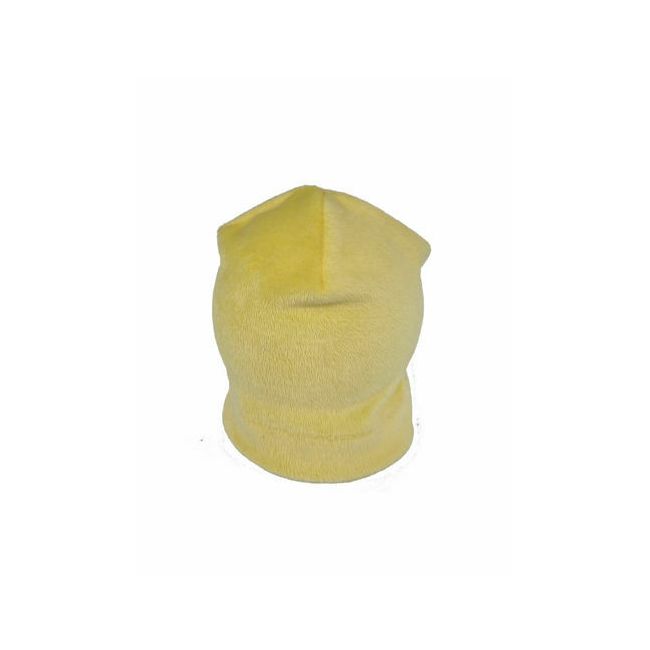 Set caciula cu protectie gat Fleece Galben pentru copii 18-36 luni, din bumbac KDECPF1836GLB