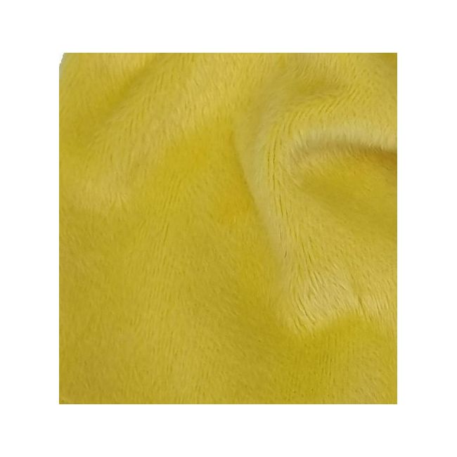 Set caciula cu protectie gat nou nascut Fleece Galben, din bumbac KDECPF00GLB