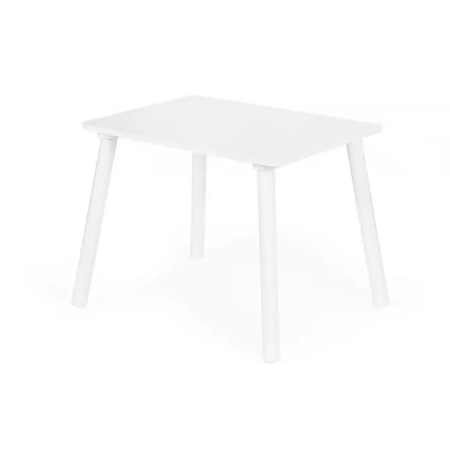 Set de masa cu doua scaune pentru copii ecotoys esc-w-0288a - alb edeediesc-w-0288a