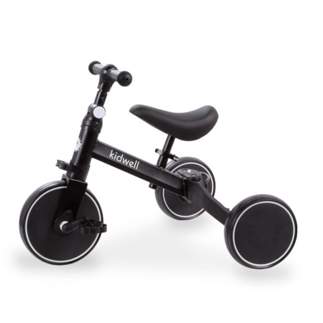 Tricicleta cu pedale 3 in 1 kidwell pico black edeedirotrpic01a3