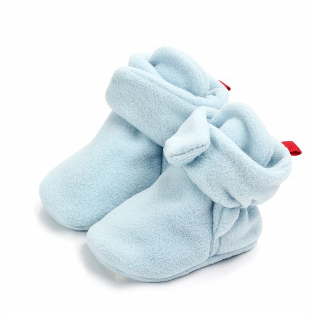 Botosei plusati bleu pentru bebelusi MDd0951-10-c4.12-18 luni (Marimea 21 incaltaminte)