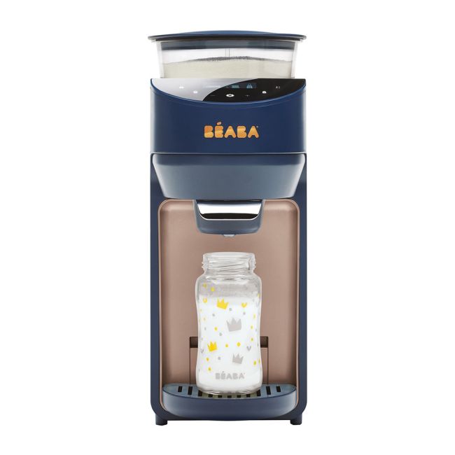 Espressor de Lapte Praf Milkeo Night Blue de la Beaba