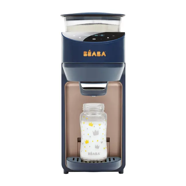 Espressor de Lapte Praf Milkeo Night Blue de la Beaba