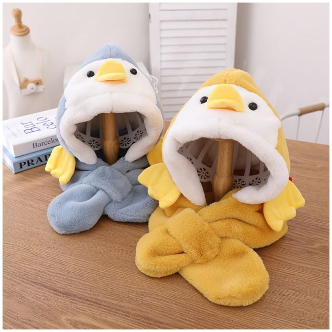 Caciulita plusata pentru copii - Pinguin ADOCTSC10-sa7