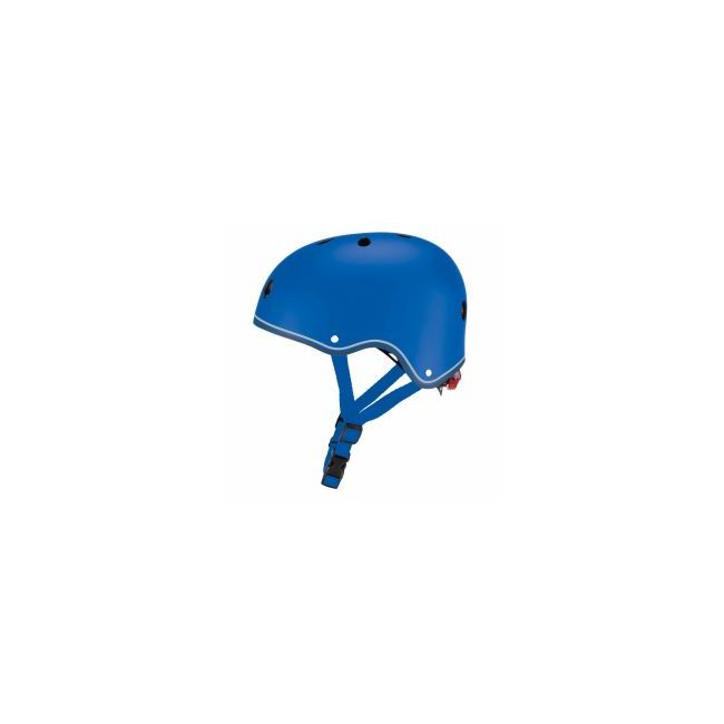 Casca protectie Globber Primo, cu lumini, culoare albastra FUNK505-100