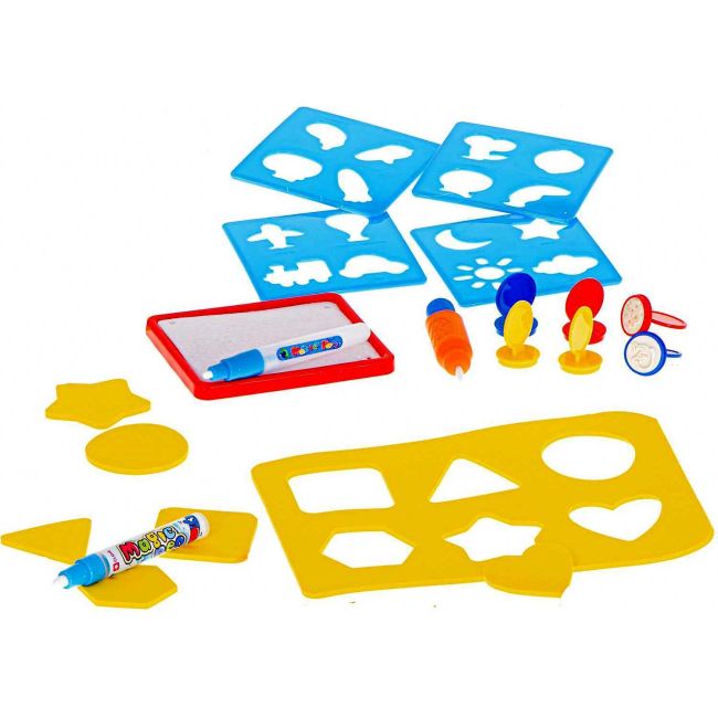 Covoras pentru desen cu apa 100x80 cm si accesorii  Ikonka IK17756 BBJIK17756_Initiala