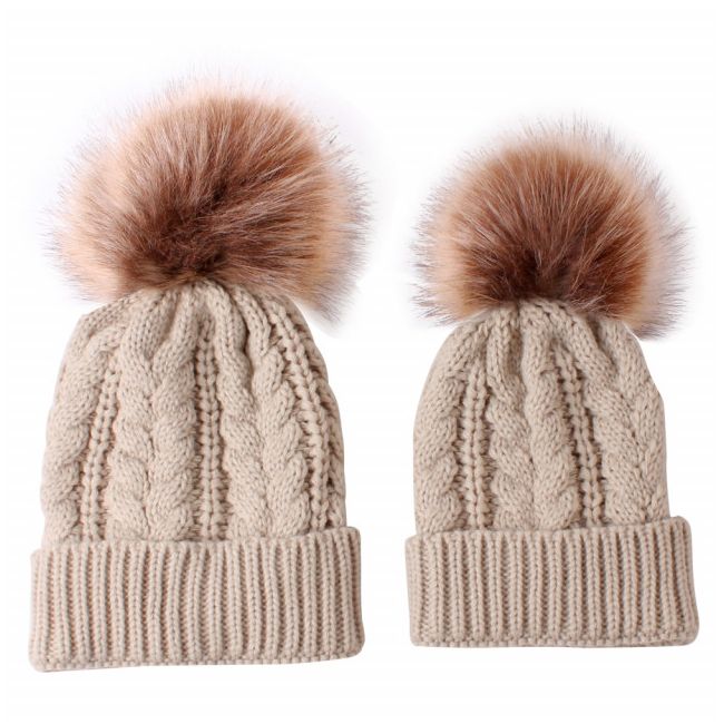 Set caciulita pentru mama si bebe ADOCTSC48-sa6