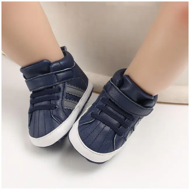Ghetute bleumarine inalte pentru baietei MBB233-5-sa4