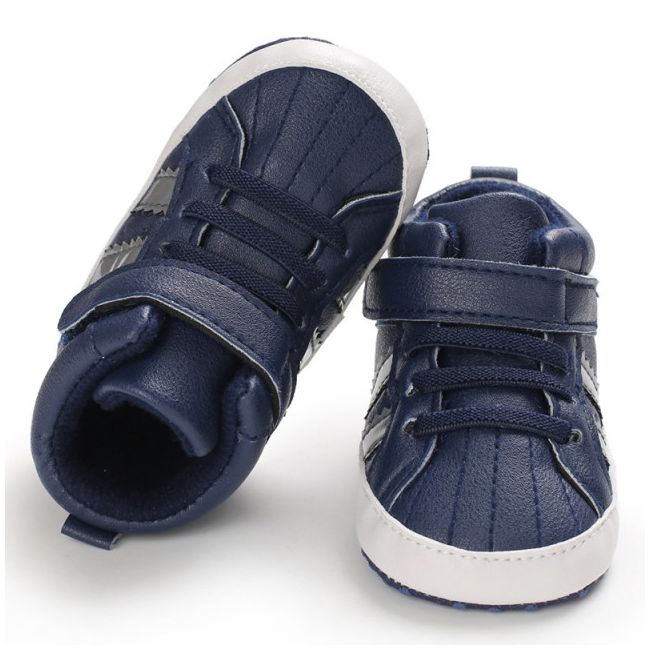 Ghetute bleumarine inalte pentru baietei MBB233-5-sa4