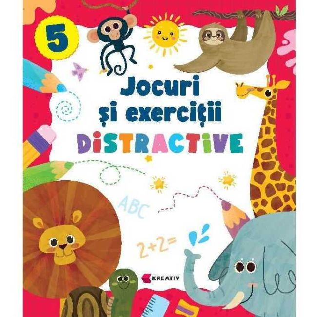 Jocuri si exercitii distractive 5 Editura Kreativ EK6561 BBJEK6561_Initiala