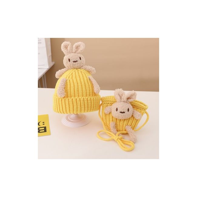 Set caciulita si gentuta - Iepuras ADOCTSC08-sa4
