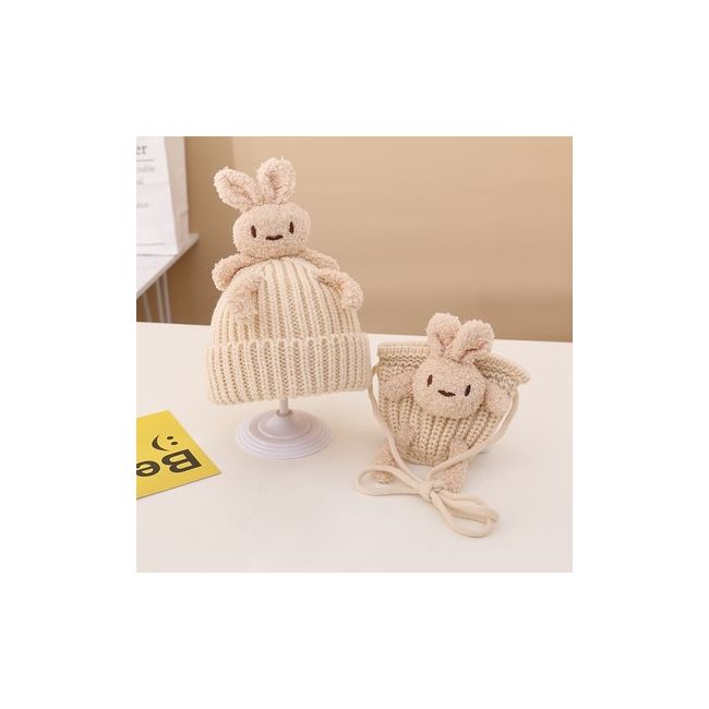 Set caciulita si gentuta - Iepuras ADOCTSC08-sa4