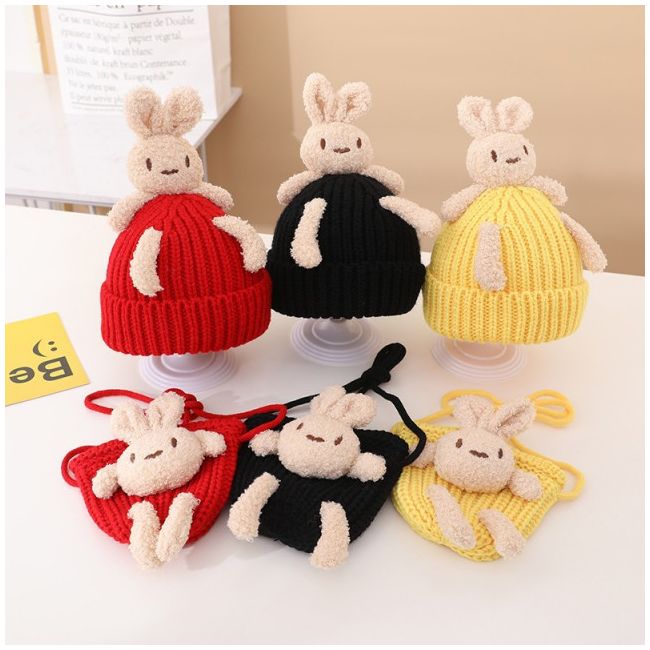 Set caciulita si gentuta - Iepuras ADOCTSC08-sa4