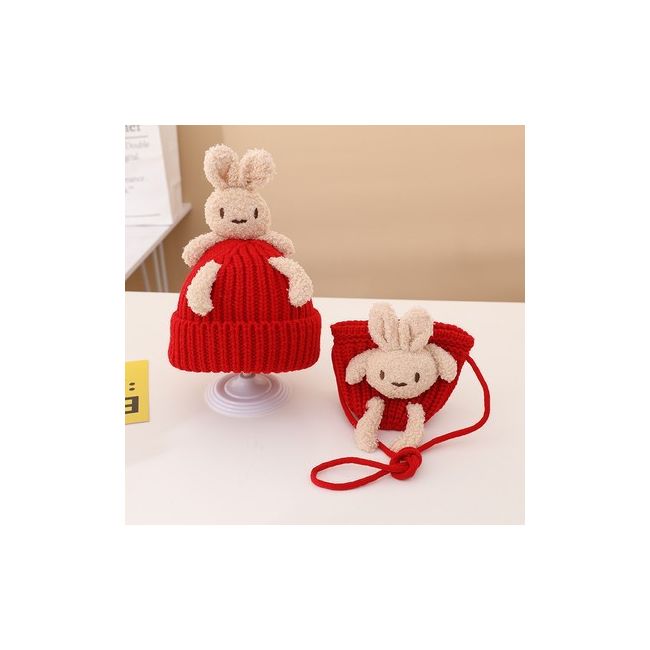 Set caciulita si gentuta - Iepuras ADOCTSC08-sa4