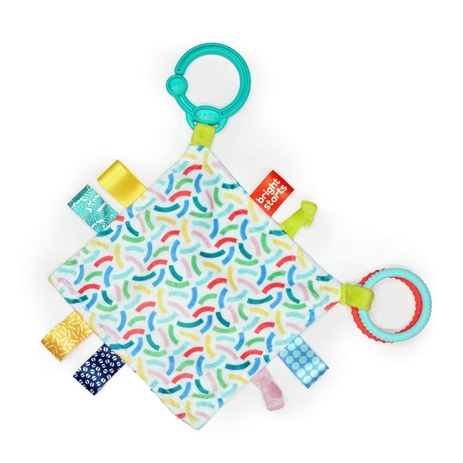 Bright Starts - Jucarie mini paturica cu animalute vesele BBB12619