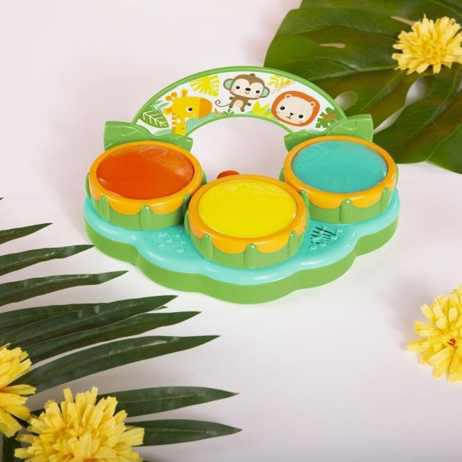 Bright Starts - Jucarie toba muzicala Safari Beats BBB52269
