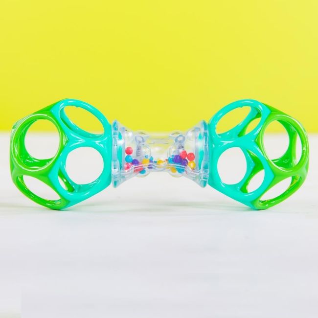 Bright Starts - Jucarie zornaitoare Oball cu bilute colorate BBB81107