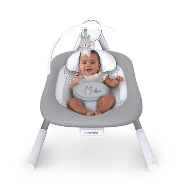 Ingenuity - Leagan portabil AnyWay Sway&trade;, Spruce BBB12058