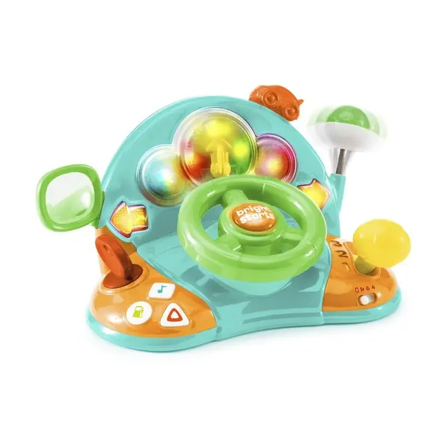 Bright Starts - Jucarie multifunctionala cu volan Lights & Colors Driver&trade; BBB52178