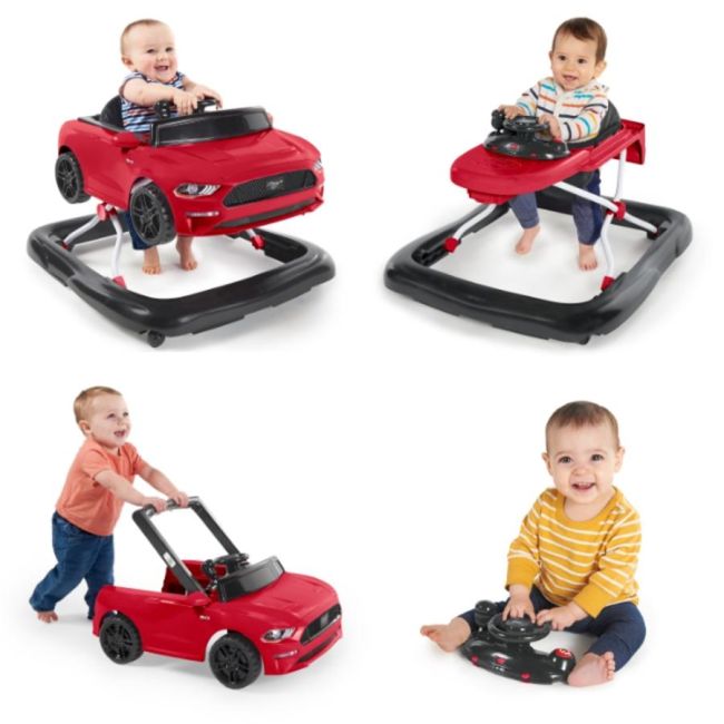 Bright Starts - Premergator si antepremergator 4 in 1 - Ford Mustang BBB11632