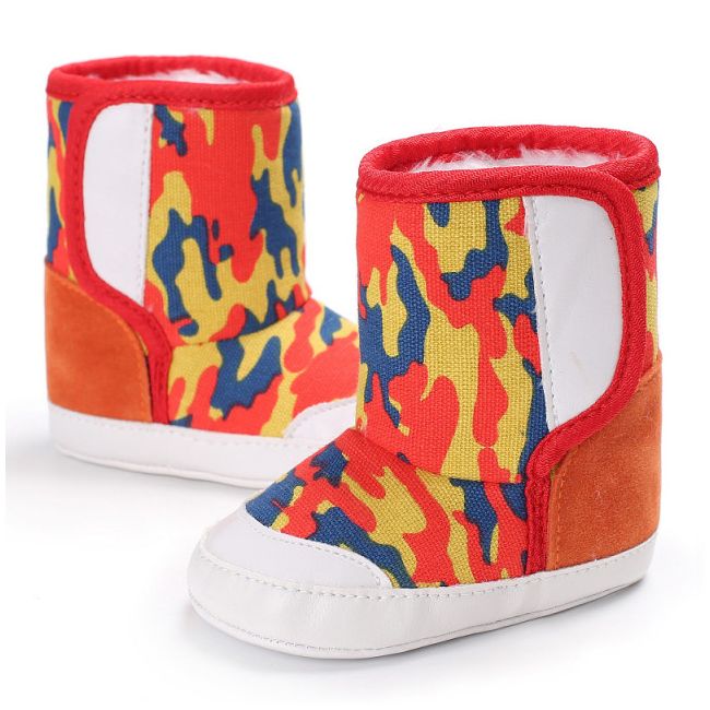 Cizmulite pentru baietei - Orange Army MDC-386-63-p25.6-9 luni (Marimea 19 incaltaminte)