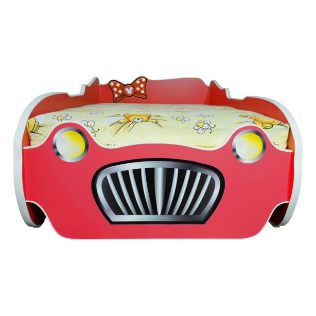 Pat Minnie Rosu model Masina pentru fete 2-8 ani - PC-P-MINRS-70