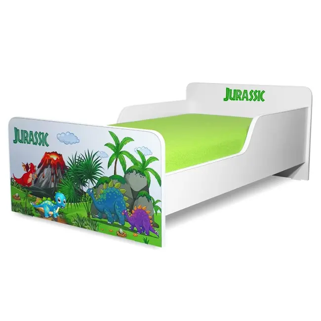 Pat Start Jurassic copii 2-12 ani, fara saltea inclusa- PC-P-STR-JUR-80