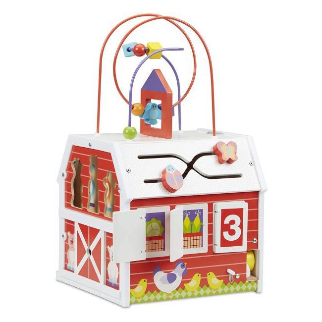 Centru de joaca ferma cu activitati- melissa & doug - okemd30128