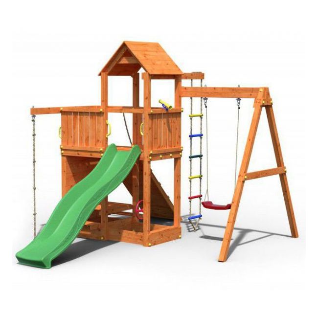 Complex joaca din lemn 7in1 fungoo activer - okefu03580pt