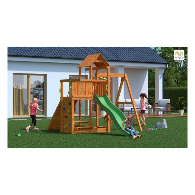 Complex joaca din lemn 7in1 fungoo activer - okefu03580pt