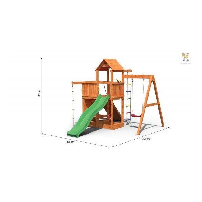 Complex joaca din lemn 7in1 fungoo activer - okefu03580pt