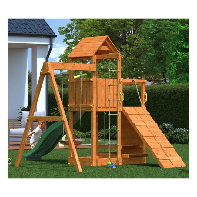 Complex joaca din lemn 7in1 fungoo activer - okefu03580pt