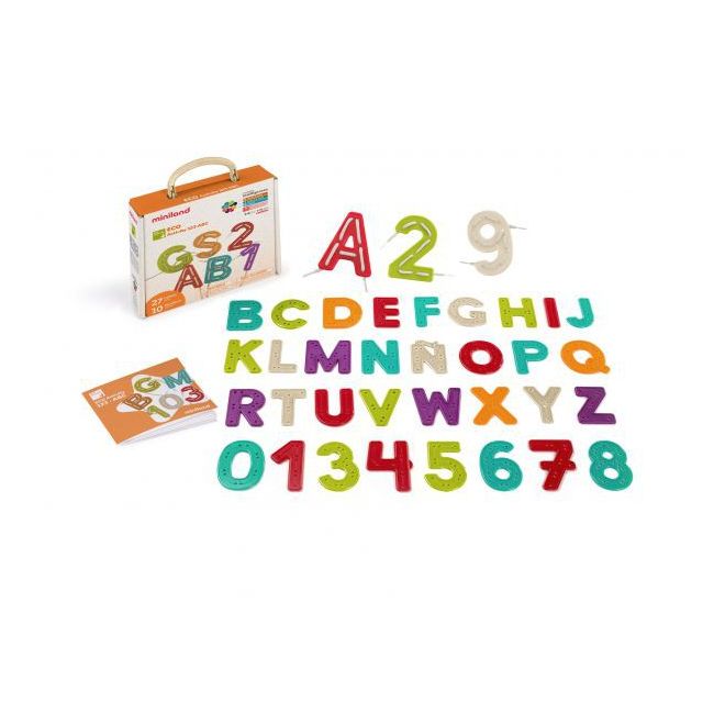 Joc educativ de insiretat eco litere si numere - okeml32158
