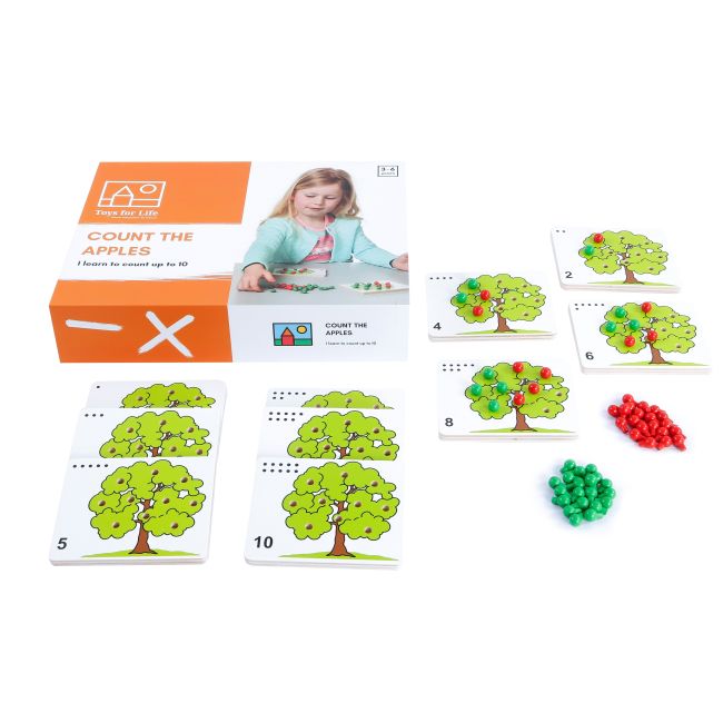 Joc educativ numara merele - oketfl900000091