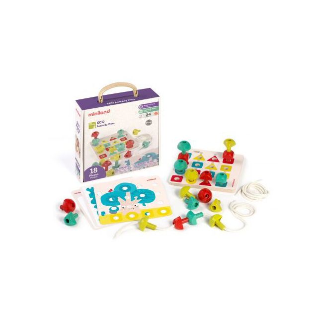 Joc educativ pentru motricitate si creativitate eco mozaic - okeml32156