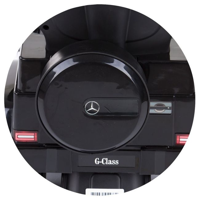 Masinuta de impins chipolino mercedes g350 red cu maner si copertina hubrocmb02102re