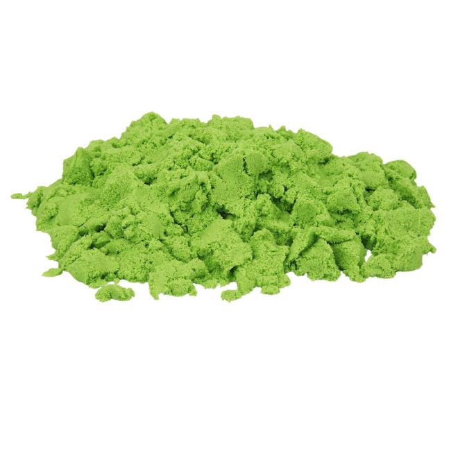 Nisip pentru modelaj fun sand 1000 gr culoare verde - okecfs00002244