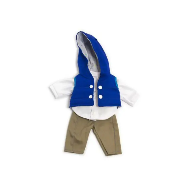 Set imbracaminte vreme temperata pentru papusa baiat 32 cm - okeml31639