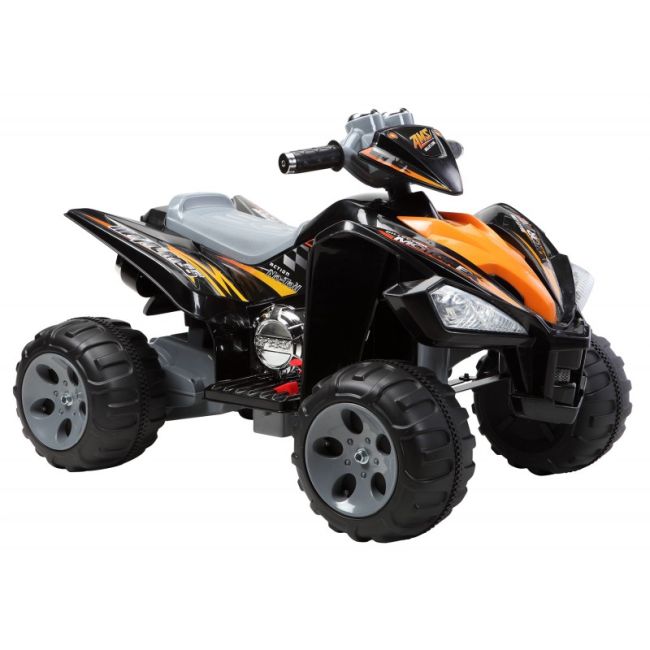 Atv Electric Pentru Copii 2-6 Ani Bj007, 90w Putere, 12v Standard  Negru Kat00604