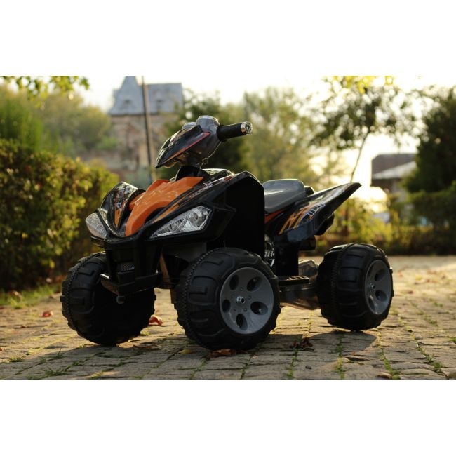 Atv Electric Pentru Copii 2-6 Ani Bj007, 90w Putere, 12v Standard  Negru Kat00604