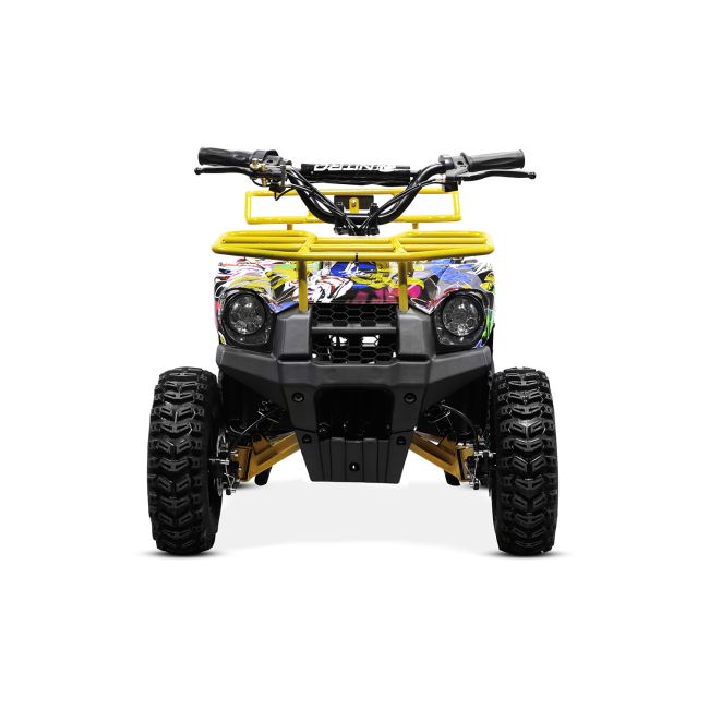 Atv Electric Pentru Copii Kinderauto Eco Torino Cross, 1000w Putere, 36v  Graffiti Kat00849