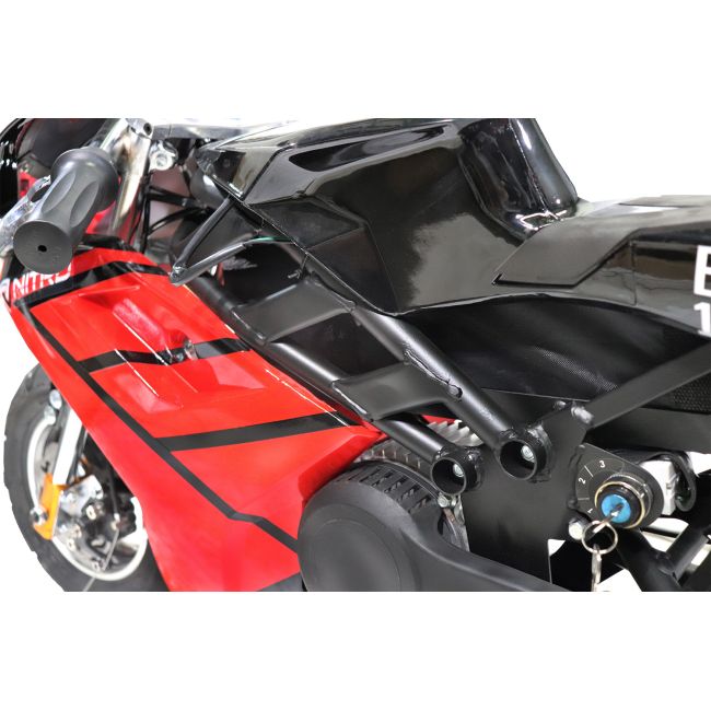 Motocicleta Electrica Pocket Bike Nitro Eco Tribo 1060w 36v  Rosu Kat00352
