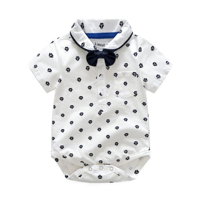 Costum cu papion pentru baietei - Barcute ADtz1131-H11