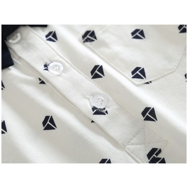 Costum cu papion pentru baietei - Barcute ADtz1131-H11