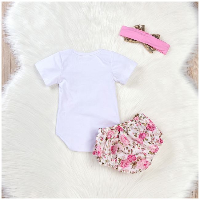 Costumas pentru fetite - Worth the wait MDHA1132-1-DE.3-6 luni (Marimea 18 incaltaminte)