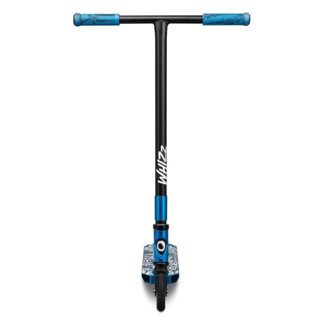 Lionelo - Trotineta Whizz, Pentru Acrobatii, Rulmenti ABEC-9, Sistemul de compresie IHC 9, 20 - 100 kg, Albastru BYNLO-WHIZZ-BLUE-COBALT