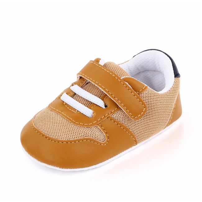 Adidasi maro pentru baietei LId2502-3-sa26.3-6 luni (Marimea 18 incaltaminte)